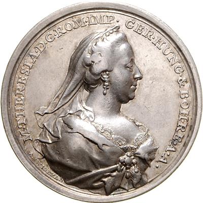Maria Theresia/Genesung von den Pocken 1767 - Coins, medals and paper money