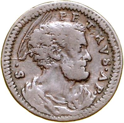 (2 AR + 2 AE) a)Innozens XIII. 1721-1724 - Coins, medals and paper money