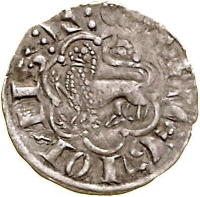 (5 mittelalterliche Silbermünzen) a.) Kastilien und Leon, - Monete, medaglie e carta moneta