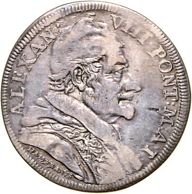 Alexander VIII. 1689-1691 - Monete, medaglie e carta moneta