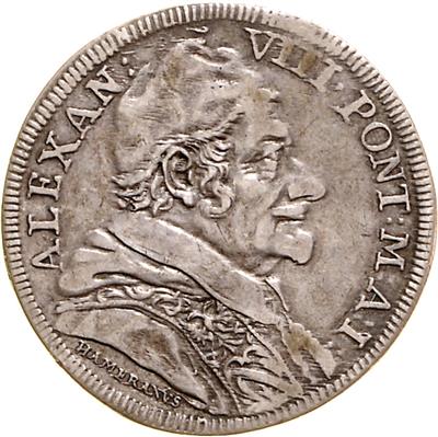 Alexander VIII. 1689-1691 - Coins, medals and paper money
