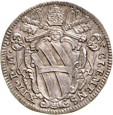 Clemens XII. 1730-1740 - Münzen, Medaillen und Papiergeld