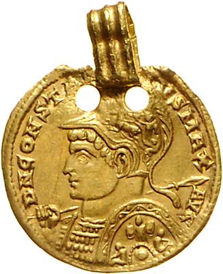 Constantinus I. 306-337, GOLD - Münzen, Medaillen und Papiergeld