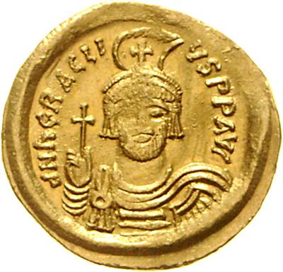 Heraclius 610-641, GOLD - Coins, medals and paper money