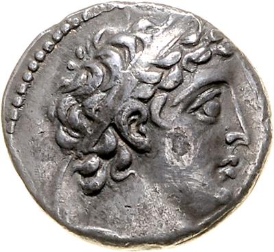 Könige von Syrien, Demetrios II. (2. Regierung) 129-125 v. C. - Mince a medaile