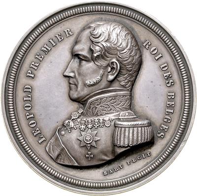 Leopold I. 1831-1865/Staatsprämie für Ärzte und Pfleger der Cholerakranken - Monete, medaglie e carta moneta