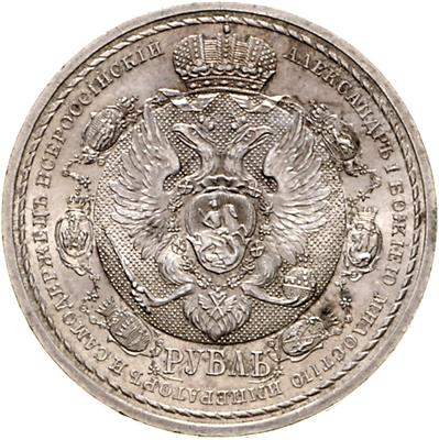 Nikolaus II. 1894-1917 - Mince a medaile