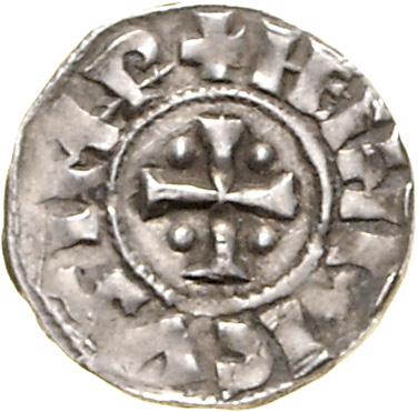 Pavia, Kaiser Heinrich II. von Bayern 1014-1024 - Mince a medaile