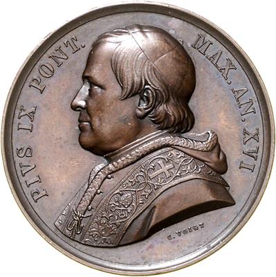 Pius IX. 1846-1878 - Münzen, Medaillen und Papiergeld