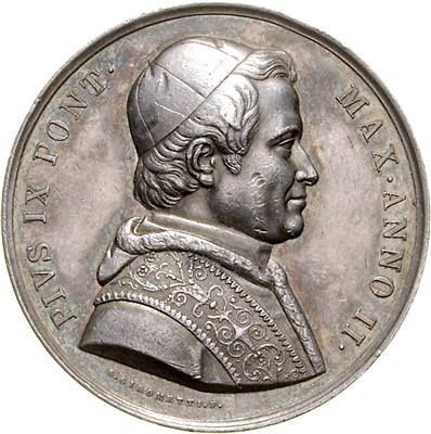 Pius IX. 1846-1878 - Münzen, Medaillen und Papiergeld