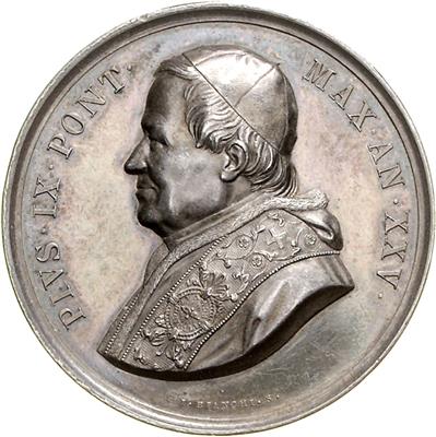 Pius IX. 1846-1878 - Münzen, Medaillen und Papiergeld