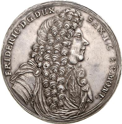 Sachsen- Gotha- Altenburg, Friedrich I. 1680-1691 - Mince a medaile