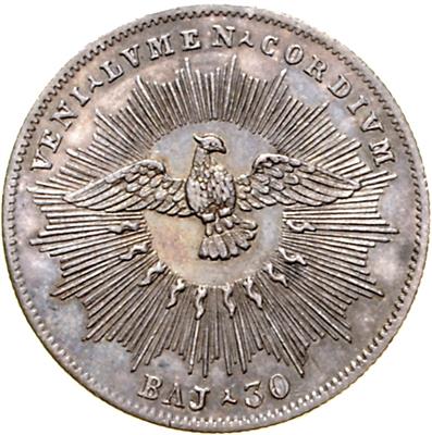 Sedisvakanz 1829 - Münzen, Medaillen und Papiergeld