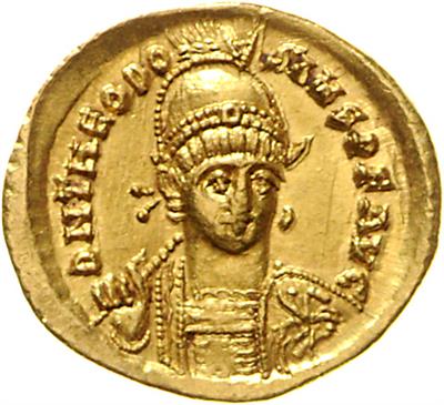 Theodosius II. 379-395, GOLD - Mince a medaile