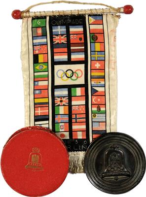 XI. Olympische Spiele in Berlin 1936 - Mince a medaile