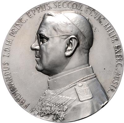Dr. Ferdinand Pawlikowski, letzter Fürsterzbischof von Seckau, Militärvikar des öst. Bundesheeres - Coins, medals and paper money