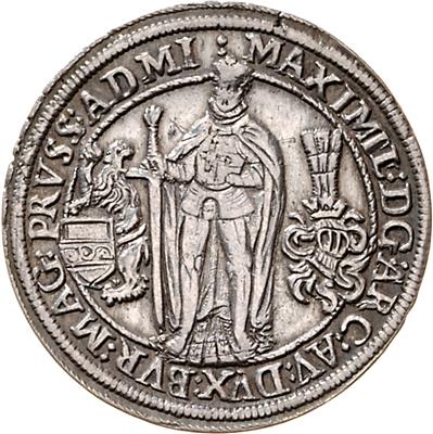 Eh. Maximilian als Hochmeister des deutschen Ordens - Mince a medaile