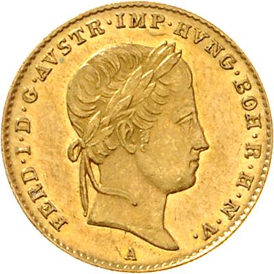 Ferdinand I., GOLD - Coins, medals and paper money