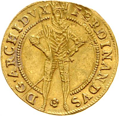 Ferdinand II. als Erzherzog GOLD - Monete, medaglie e carta moneta