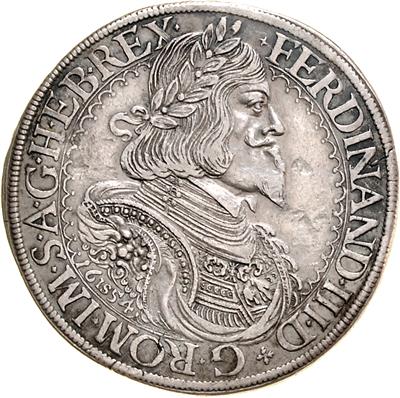 Ferdinand III. - Münzen, Medaillen und Papiergeld