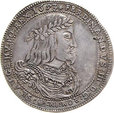 Ferdinand III. - Monete, medaglie e carta moneta