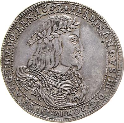 Ferdinand III. - Münzen, Medaillen und Papiergeld