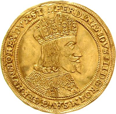 Ferdinand III. GOLD - Mince a medaile