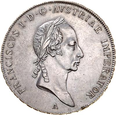 Franz I. - Monete, medaglie e carta moneta