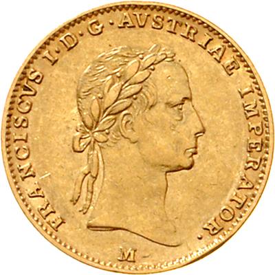 Franz I. GOLD - Coins, medals and paper money