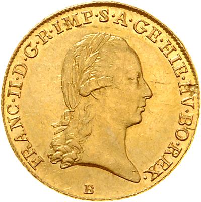 Franz II. GOLD - Mince a medaile