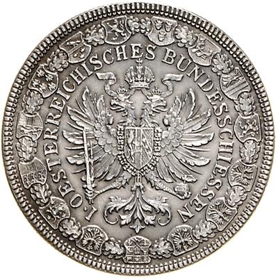 I. österreichisches Bundesschießen - Mince a medaile