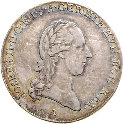 Josef II. - Mince a medaile