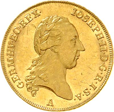 Josef II. GOLD - Münzen, Medaillen und Papiergeld