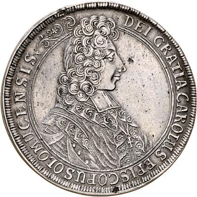 Karl III. Lorthingen 1695-1711 - Münzen, Medaillen und Papiergeld