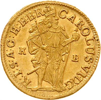 Karl VI. GOLD - Coins, medals and paper money