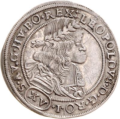 Leopold I. - Coins, medals and paper money