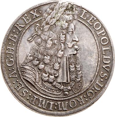 Leopold I. - Coins, medals and paper money