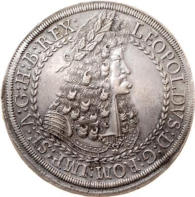 Leopold I. - Coins, medals and paper money