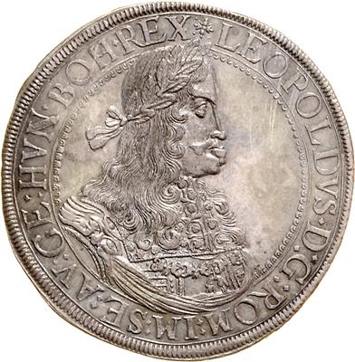 Leopold I. - Monete, medaglie e carta moneta