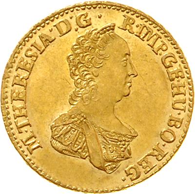 Maria Theresia, GOLD - Monete, medaglie e carta moneta