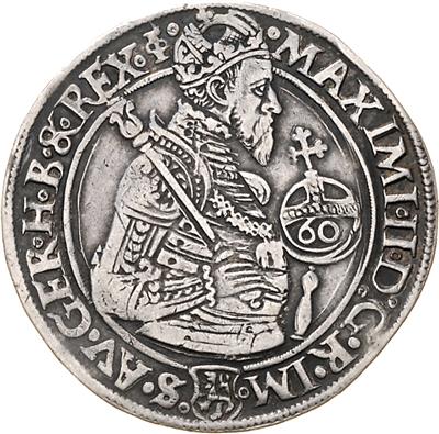 Maximilian II. - Münzen, Medaillen und Papiergeld