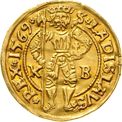 Maximilian II. GOLD - Mince a medaile