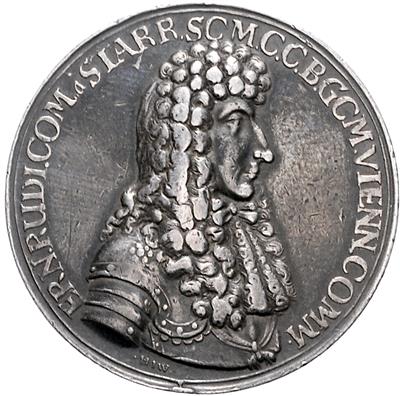 Türkenbelagerung Wien 1683, Ernst Rüdiger Graf Starhemberg - Mince a medaile