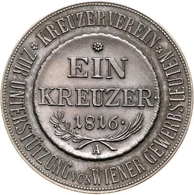 Wiener Kreuzerverein - Münzen, Medaillen und Papiergeld