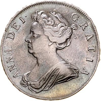 Anne 1702-1714 - Coins, medals and paper money