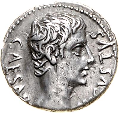 Augustus 27 v.- 14 n. C. - Mince a medaile
