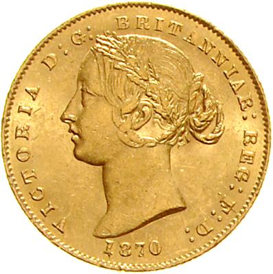 Australien, Victoria 1837-1901 GOLD - Münzen, Medaillen und Papiergeld