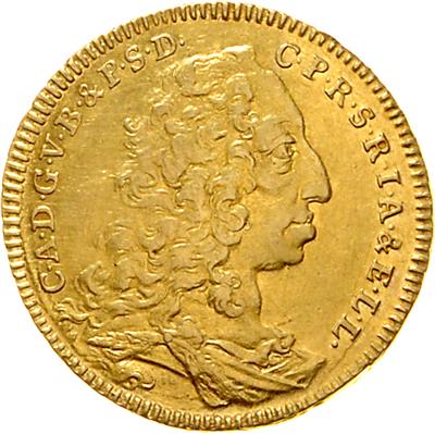 Bayern, Karl Albert 1726-1744, GOLD - Coins, medals and paper money