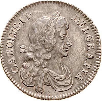 Charles II. 1660-1685 - Mince a medaile