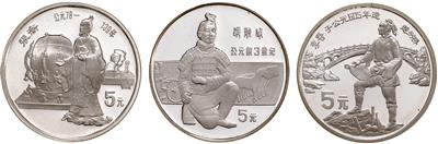 China, V. R. - Münzen, Medaillen und Papiergeld